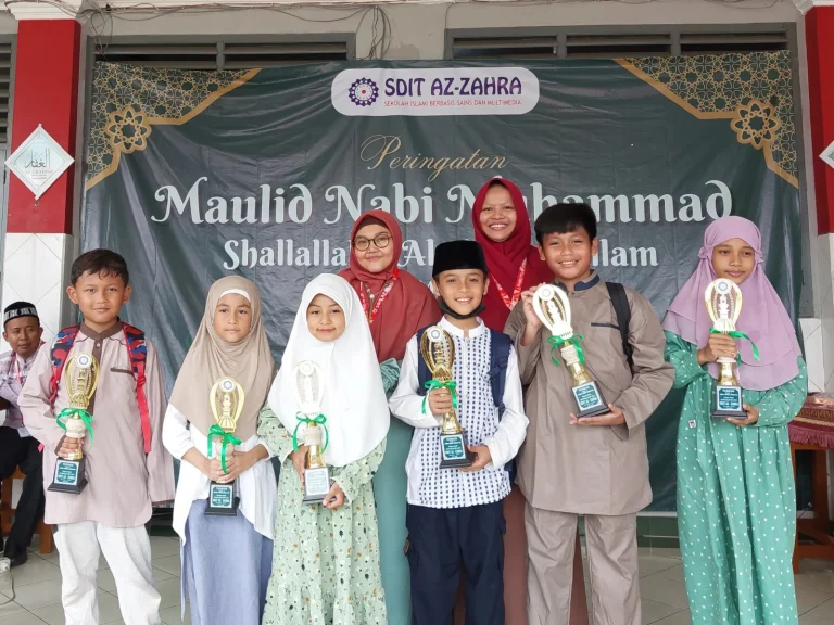 Peringatan Maulid Nabi Muhammad SAW di SDIT Az-Zahra